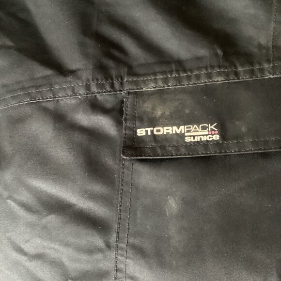 Sunice Stormpack Black Insulated Ski Pants Water Resistant with Gaiters Size M - Picture 14 of 14